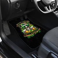 Rose Skull Car Mats No Matter How Much I Try To Be Fucking Nice - Wonder Print Shop