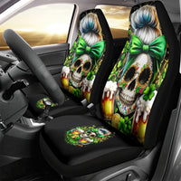 Rose Skull Car Seat Cover No Matter How Much I Try To Be Fucking Nice - Wonder Print Shop