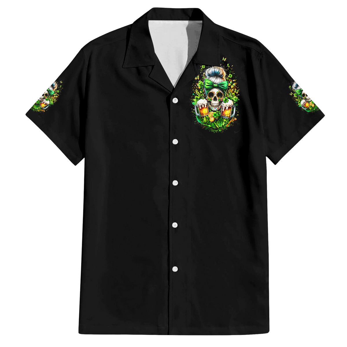 Rose Skull Family Matching Off Shoulder Maxi Dress and Hawaiian Shirt No Matter How Much I Try To Be Fucking Nice - Wonder Print Shop