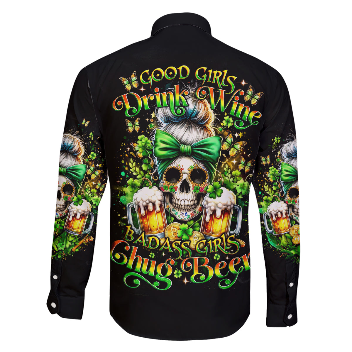 Rose Skull Family Matching Short Sleeve Bodycon Dress and Hawaiian Shirt No Matter How Much I Try To Be Fucking Nice - Wonder Print Shop