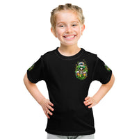 Rose Skull Kid T Shirt No Matter How Much I Try To Be Fucking Nice - Wonder Print Shop