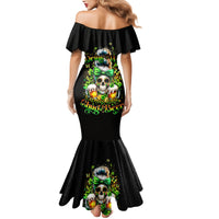 Rose Skull Mermaid Dress No Matter How Much I Try To Be Fucking Nice - Wonder Print Shop