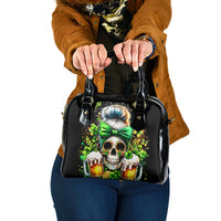 Rose Skull Shoulder Handbag No Matter How Much I Try To Be Fucking Nice