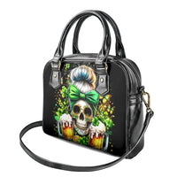 Rose Skull Shoulder Handbag No Matter How Much I Try To Be Fucking Nice