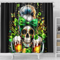 Rose Skull Shower Curtain No Matter How Much I Try To Be Fucking Nice