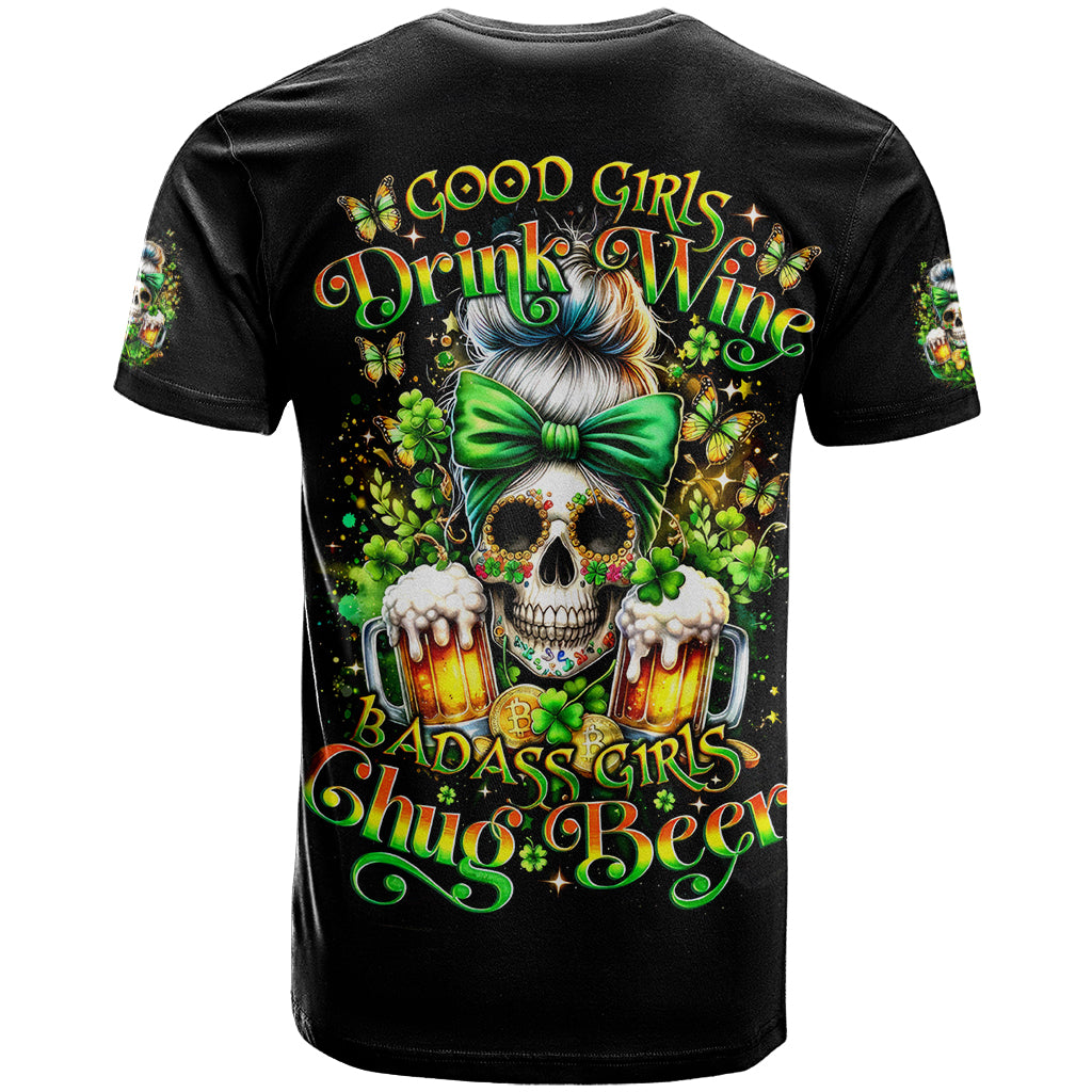 Rose Skull T Shirt No Matter How Much I Try To Be Fucking Nice - Wonder Print Shop