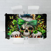 Rose Skull Tablecloth No Matter How Much I Try To Be Fucking Nice - Wonder Print Shop