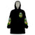 Rose Skull Wearable Blanket Hoodie No Matter How Much I Try To Be Fucking Nice - Wonder Print Shop