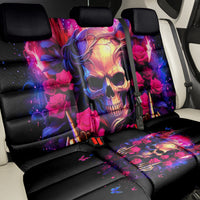 Rose Skull Back Car Seat Cover No Matter How Much I Try To Be Fucking Nice - Wonder Print Shop