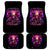 Rose Skull Car Mats No Matter How Much I Try To Be Fucking Nice - Wonder Print Shop