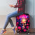 Rose Skull Luggage Cover No Matter How Much I Try To Be Fucking Nice - Wonder Print Shop
