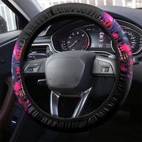 Rose Skull Steering Wheel Cover No Matter How Much I Try To Be Fucking Nice - Wonder Print Shop