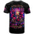 Rose Skull T Shirt No Matter How Much I Try To Be Fucking Nice - Wonder Print Shop