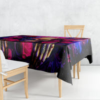 Rose Skull Tablecloth No Matter How Much I Try To Be Fucking Nice - Wonder Print Shop