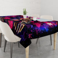 Rose Skull Tablecloth No Matter How Much I Try To Be Fucking Nice - Wonder Print Shop