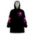 Rose Skull Wearable Blanket Hoodie No Matter How Much I Try To Be Fucking Nice - Wonder Print Shop
