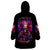 Rose Skull Wearable Blanket Hoodie No Matter How Much I Try To Be Fucking Nice - Wonder Print Shop