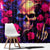 Rose Skull Window Curtain No Matter How Much I Try To Be Fucking Nice - Wonder Print Shop