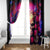 Rose Skull Window Curtain No Matter How Much I Try To Be Fucking Nice - Wonder Print Shop