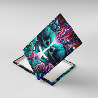 Twin Skull Canvas Wall Art Don't Try Figure Me out I'm A Special Kind Of Twisted - Wonder Print Shop