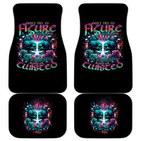 Twin Skull Car Mats Don't Try Figure Me out I'm A Special Kind Of Twisted - Wonder Print Shop
