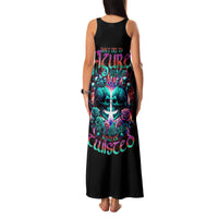 Twin Skull Family Matching Tank Maxi Dress and Hawaiian Shirt Don't Try Figure Me out I'm A Special Kind Of Twisted - Wonder Print Shop