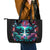 Twin Skull Leather Tote Bag Don't Try Figure Me out I'm A Special Kind Of Twisted - Wonder Print Shop