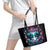 Twin Skull Leather Tote Bag Don't Try Figure Me out I'm A Special Kind Of Twisted - Wonder Print Shop