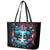 Twin Skull Leather Tote Bag Don't Try Figure Me out I'm A Special Kind Of Twisted - Wonder Print Shop