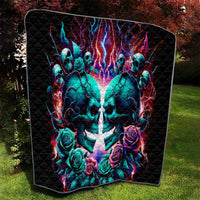 Twin Skull Quilt Don't Try Figure Me out I'm A Special Kind Of Twisted - Wonder Print Shop