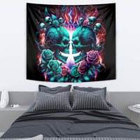 Twin Skull Tapestry Don't Try Figure Me out I'm A Special Kind Of Twisted - Wonder Print Shop