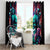 Twin Skull Window Curtain Don't Try Figure Me out I'm A Special Kind Of Twisted - Wonder Print Shop