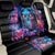 Flame Skull Back Car Seat Cover While You Are Talking Behind My Back Freel Free To Bend Down And Kiss My Ass - Wonder Print Shop