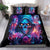 Flame Skull Bedding Set While You Are Talking Behind My Back Freel Free To Bend Down And Kiss My Ass