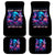 Flame Skull Car Mats While You Are Talking Behind My Back Freel Free To Bend Down And Kiss My Ass - Wonder Print Shop