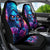 Flame Skull Car Seat Cover While You Are Talking Behind My Back Freel Free To Bend Down And Kiss My Ass - Wonder Print Shop