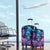 Flame Skull Luggage Cover While You Are Talking Behind My Back Freel Free To Bend Down And Kiss My Ass - Wonder Print Shop