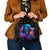 Flame Skull Shoulder Handbag While You Are Talking Behind My Back Freel Free To Bend Down And Kiss My Ass