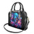 Flame Skull Shoulder Handbag While You Are Talking Behind My Back Freel Free To Bend Down And Kiss My Ass