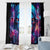 Flame Skull Window Curtain While You Are Talking Behind My Back Freel Free To Bend Down And Kiss My Ass - Wonder Print Shop