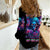 Flame Skull Women Casual Shirt While You Are Talking Behind My Back Freel Free To Bend Down And Kiss My Ass - Wonder Print Shop