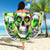 Irish Skull Beach Blanket Drink Up Bitch - Wonder Print Shop