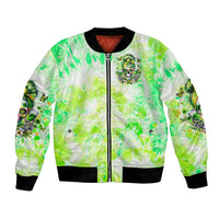 Irish Skull Bomber Jacket Drink Up Bitch - Wonder Print Shop
