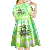 Irish Skull Kid Short Sleeve Dress Drink Up Bitch - Wonder Print Shop