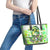 Irish Skull Leather Tote Bag Drink Up Bitch - Wonder Print Shop