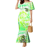 Irish Skull Mermaid Dress Drink Up Bitch - Wonder Print Shop