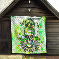 Irish Skull Quilt Drink Up Bitch - Wonder Print Shop
