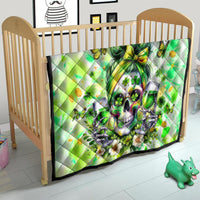 Irish Skull Quilt Drink Up Bitch - Wonder Print Shop