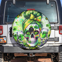 Irish Skull Spare Tire Cover Drink Up Bitch - Wonder Print Shop