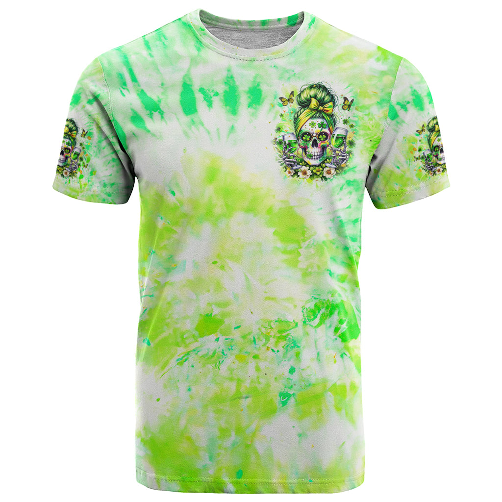 Irish Skull T Shirt Drink Up Bitch - Wonder Print Shop